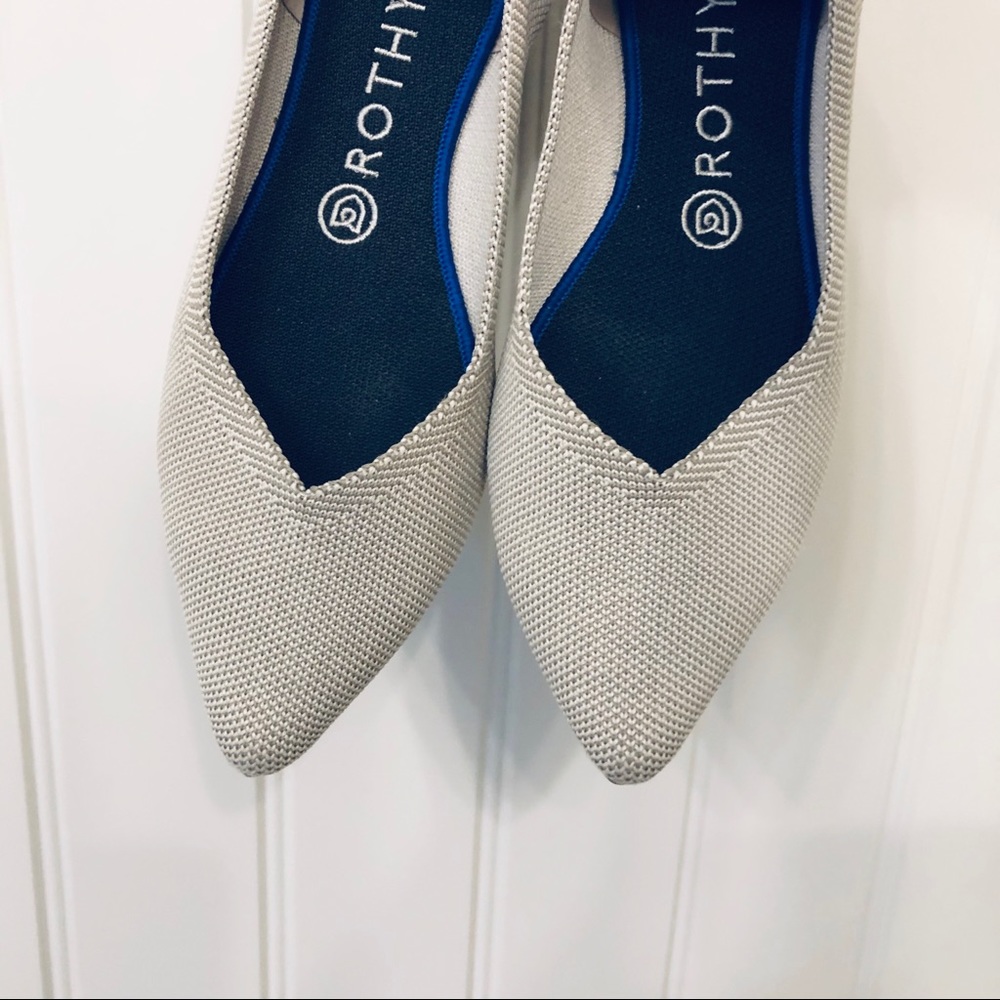 Rothy’s Flax Birdseye Point Flat